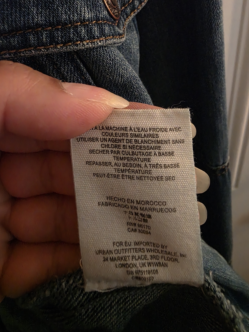 NWOT Free People Rumors Jean Jacket - Picture 7 of 13
